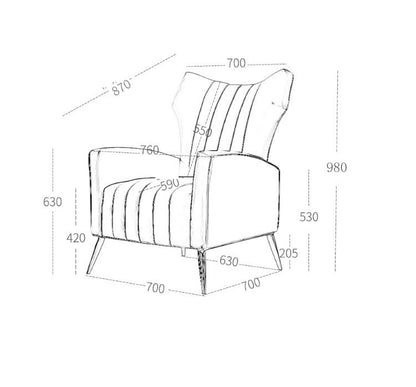 **Luxus Lounge-Sessel Set unregelmäßig | Weicher Stoff, Arm- & Rückenlehne, bequemes Lazy Sofa, Fauteuil**