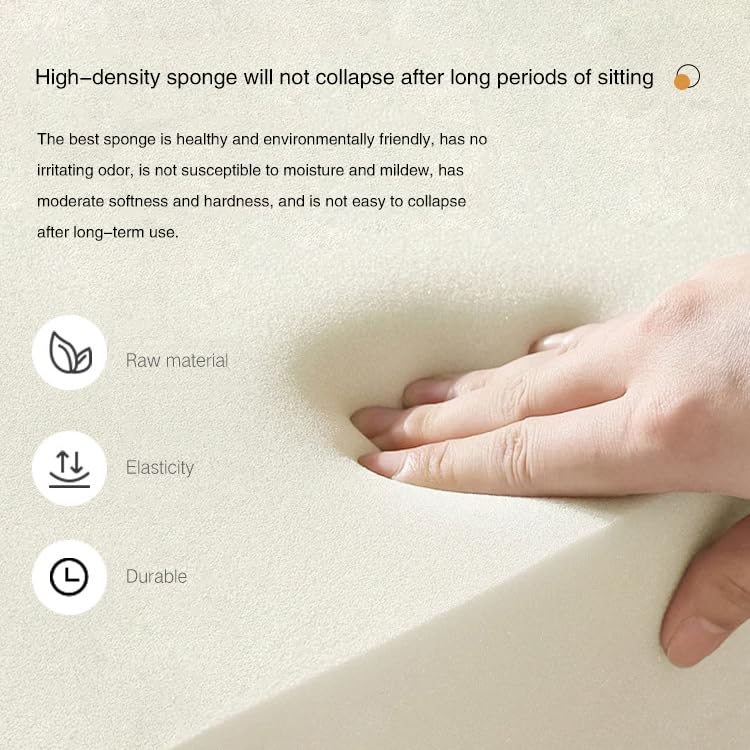 **Lazy Sofasessel mit Ottomane | Bequemer Plüsch-Sessel, Wohnzimmer & Home Office, weich gepolstert für Entspannung**