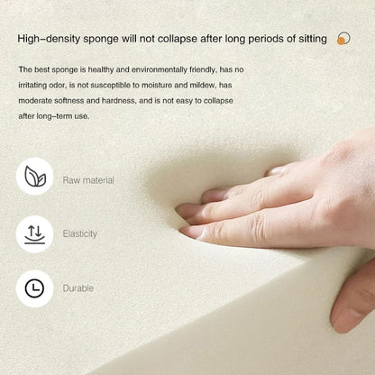 **Lazy Sofasessel mit Ottomane | Bequemer Plüsch-Sessel, Wohnzimmer & Home Office, weich gepolstert für Entspannung**