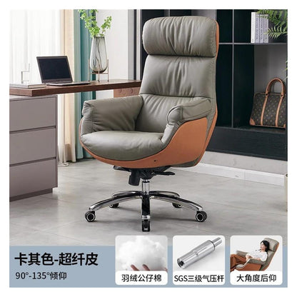 **AJYBYUKJ Gaming- & Bürostuhl | Ergonomisch, drehbar, Liegefunktion, vielseitig für Büro, Gaming & Schminktisch**