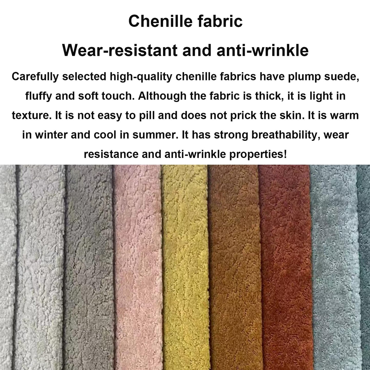 **Mid-Century Sessel Chenille-Samt | Gepolstert, bequemer Lesesessel, Lounge-Stuhl, Grün**